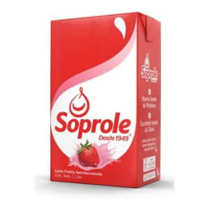 LECHE FRUTILLA 1 LITRO SOPROLE