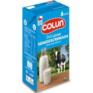 LECHE COLUN SEMI DESCREMADA 1 LITRO