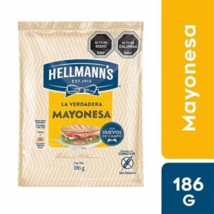 MAYONESA HELLMANN´S  186G
