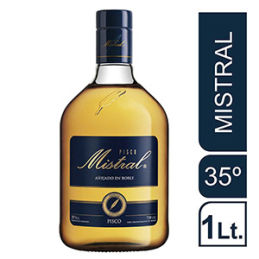 PISCO MISTRAL 1LITRO